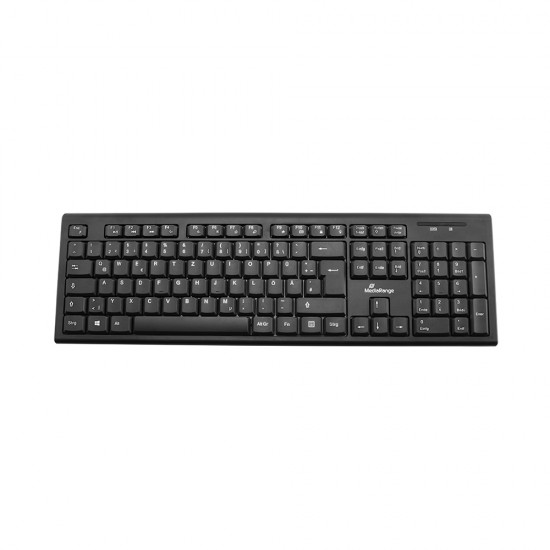 MediaRange Multimedia Keyboard, Wireless (Black) (MROS111-GR) Πληκτρολόγια