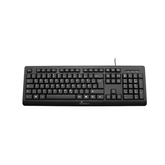MediaRange Multimedia Keyboard, Wired (Black) (MROS109-GR) Πληκτρολόγια
