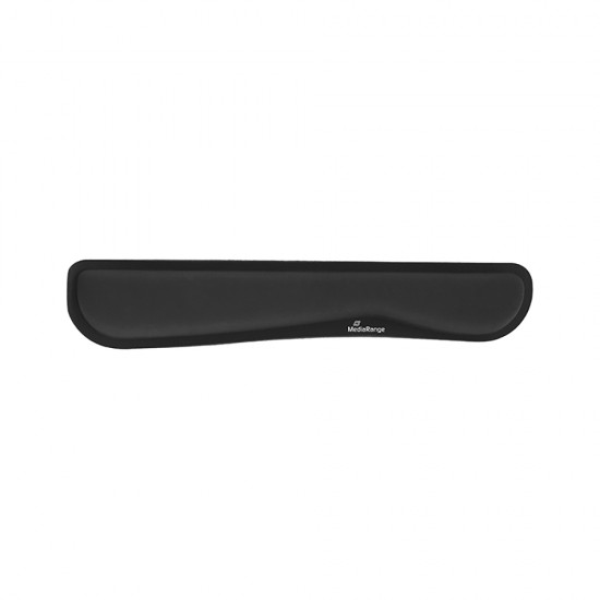 MediaRange Ergonomic Keyboard Pad With Gel Wrist Support Black (MROS252) Πληκτρολόγια