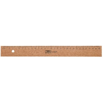 Χάρακας ξύλινος M+R 30cm