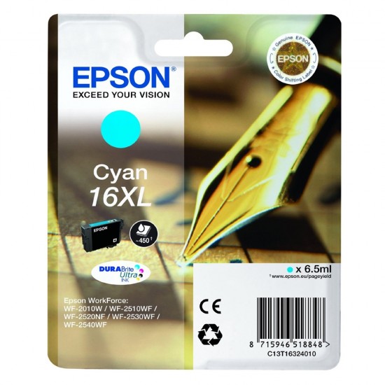 Μελάνi Epson 16XL Cyan Epson Inkjet