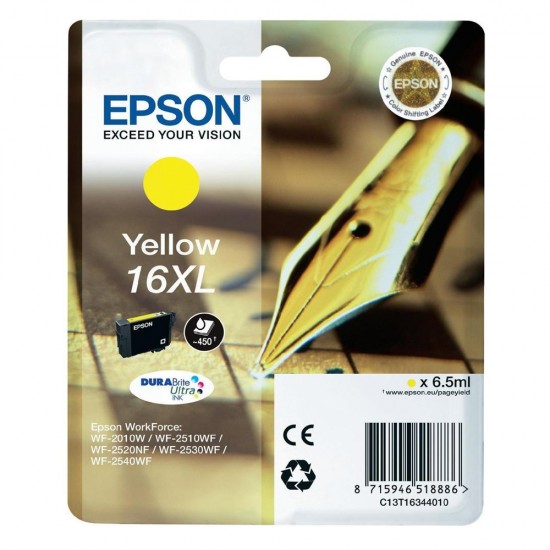 Μελάνi Epson 16XL Yellow Epson Inkjet