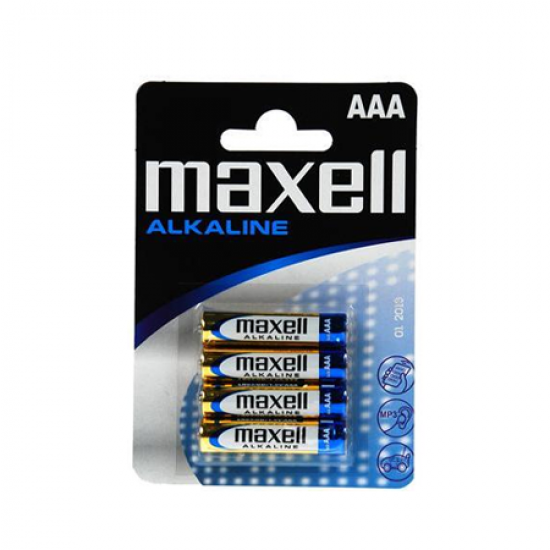 Μπαταρίες AAA Maxell (4τεμ.) Μπαταρίες