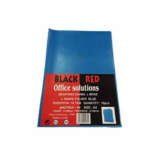 Ζελατίνες Black Red L μπλέ πακ. 10τ. Ζελατίνες