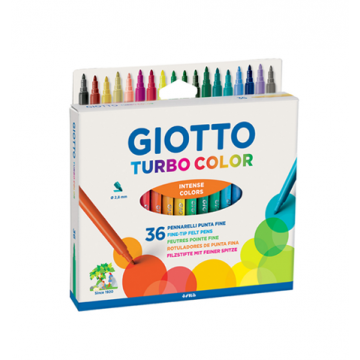 Μαρκαδόροι GIOTTO Turbo Color 36 τεμ