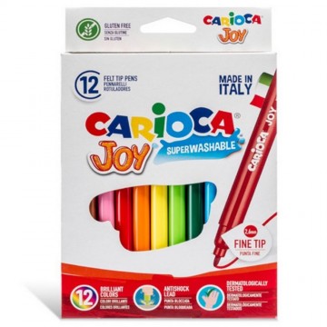 Μαρκαδόροι Carioca Joy 12 τεμ
