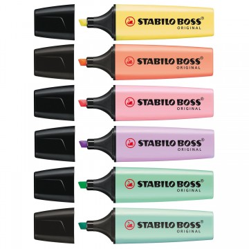 Μαρκαδόρος Stabilo Boss Pastel υπογράμμισης 