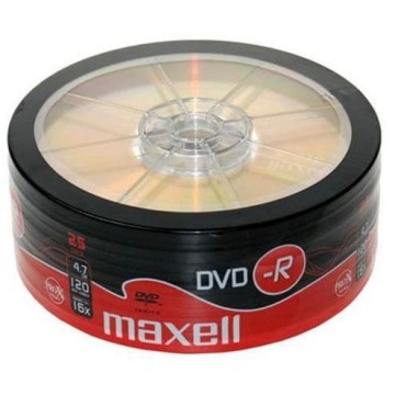 Dvd-r Maxell 4.7GB Shrink 25pcs