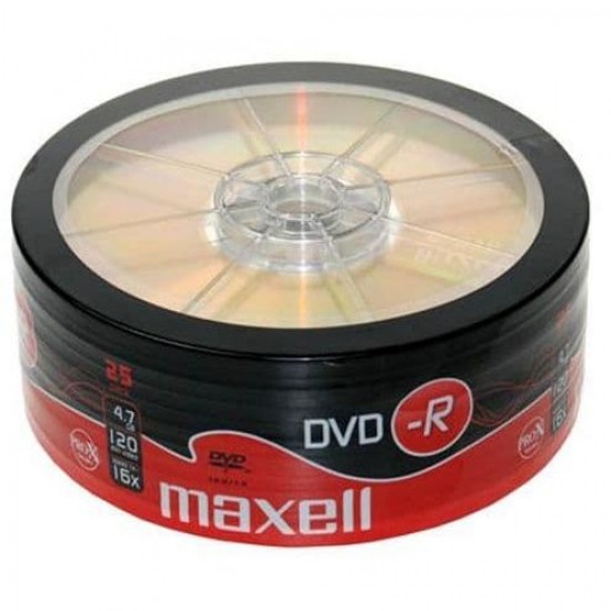 Dvd-r Maxell 4.7GB Shrink 25pcs DVD