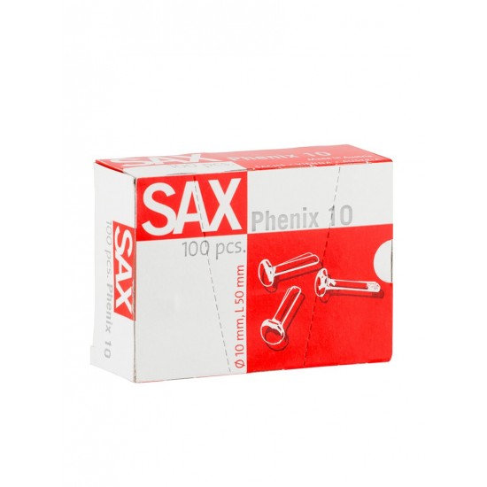 Διπλόκαρφα SAX 50mm No 10 100τεμ. Συνδετήρες - Κλιπς - Πιάστρες - Διπλόκαρφα