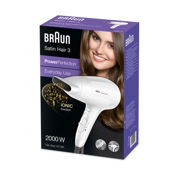 Σεσουάρ Braun Satin Hair 3 PowerPerfection (HD385) (BRAHD385)
