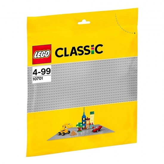 Lego Grey Baseplate (10701) (LGO10701) Lego