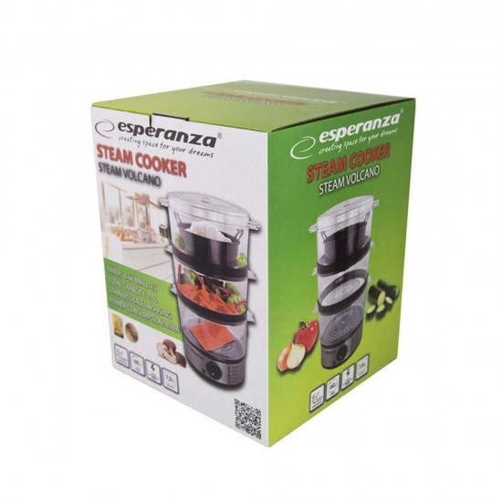Esperanza Steam cooker (EKG009) (ESPEKG009) Συσκευές Κουζίνας