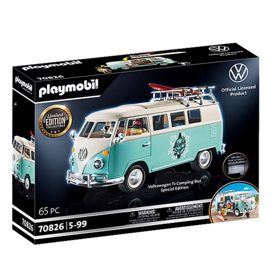 Playmobil Volkswagen T1 Camping Bus Special Edition (70826) (PLY70826) Playmobil