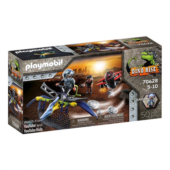 Playmobil Πτεροδάκτυλος Και Μαχητές Με Drone (70628) (PLY70628) Playmobil