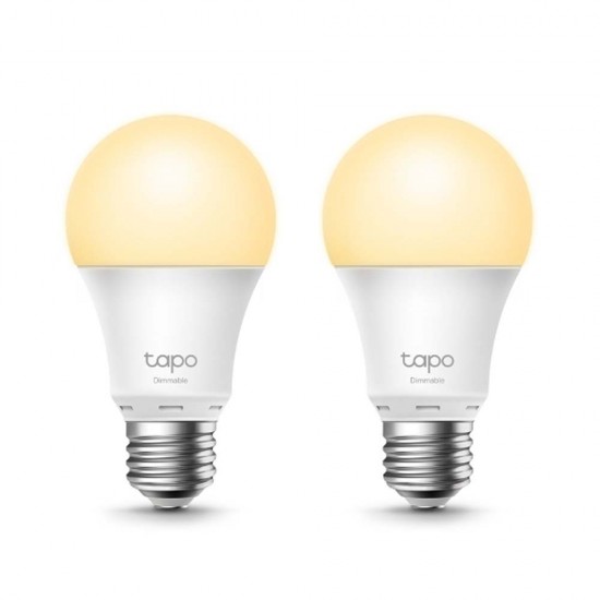 Tp-Link Smart Wi-Fi Light Bulb Tapo L510E E27 8.7W Dimable (TAPO L510E(2-PACK)) (TPL510E(2-PACK)) Smart Φωτισμός