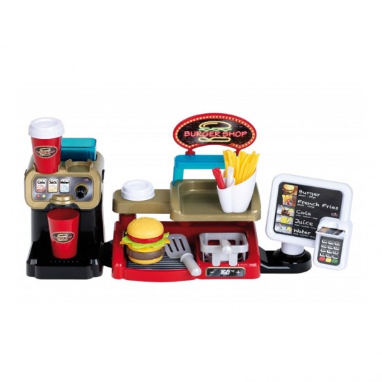 Παιδικό Εργαστήριο Burger Shop με Αξεσουάρ Klein (7307) (KLE7307) Παιδικά Παιχνίδια