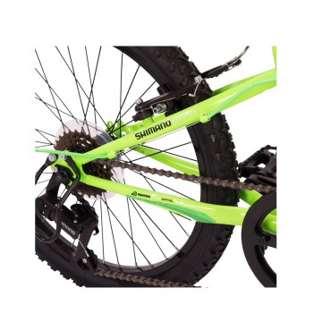 Huffy Extent Mountain Antifreeze Green Bike 20