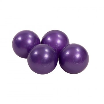 MeowBaby Violet Pearl Balls (50 pcs)  (ZPPPL000) (MEBZPPPL000)