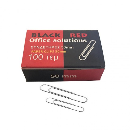 Συνδετήρες Black Red N.5 50mm Συνδετήρες - Κλιπς - Πιάστρες - Διπλόκαρφα