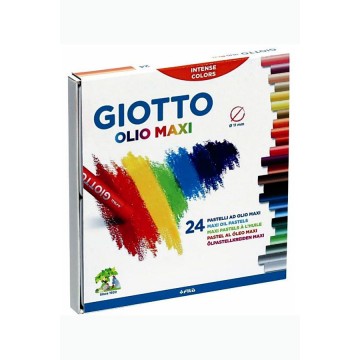 Λαδοπαστέλ Giotto Olio Maxi 24 χρωμάτων