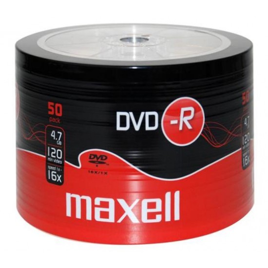 Dvd-r Maxell 4.7GB Shrink 50pcs DVD